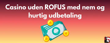 Casino Uden ROFUS Bonusser og Muligheder